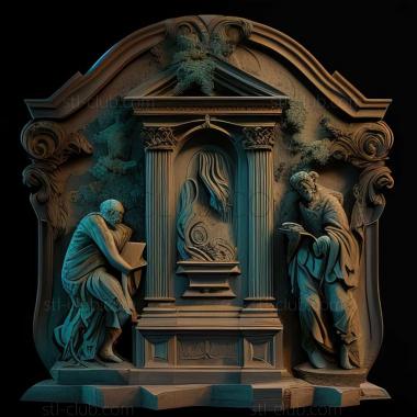 3D model Hubert Robert (STL)